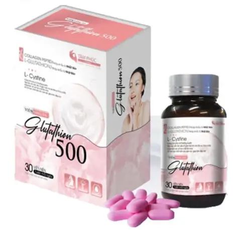 Viên sáng da Glutathion 500 - Giúp da sáng đẹp mịn màng