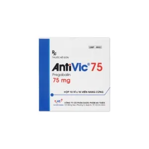A.T Antivic Pregabalin 75mg (H/100v) – Thuốc đau thần kinh, động kinh chất lượng cao của A.T Pharma