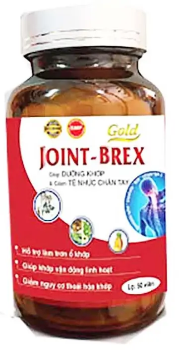 Joint-Brex Gold Hỗ trợ điều trị cho các bệnh nhân đang bị tổn thương sụn khớp, yếu gân cốt