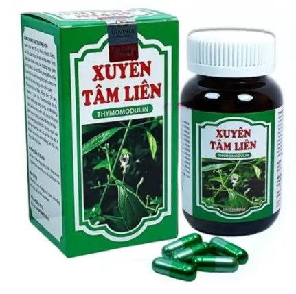Viên uống Xuyên Tâm Liên Thymomodulin Hộp 30 viên