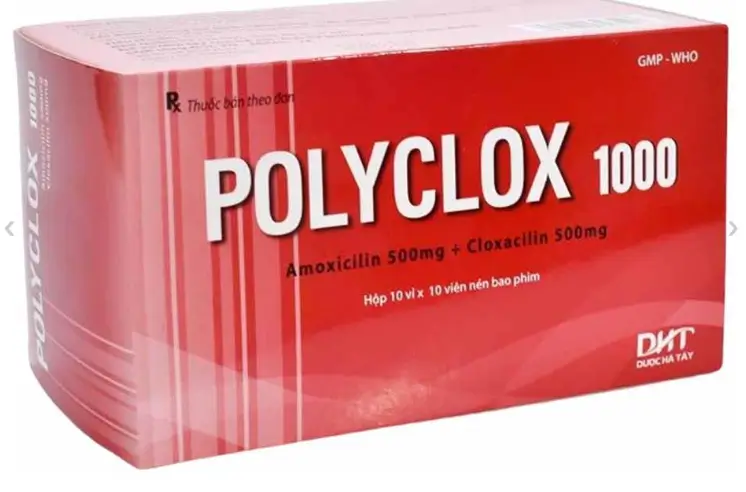 Polyclox 1000 điều trị nhiễm khuẩn đường hô hấp