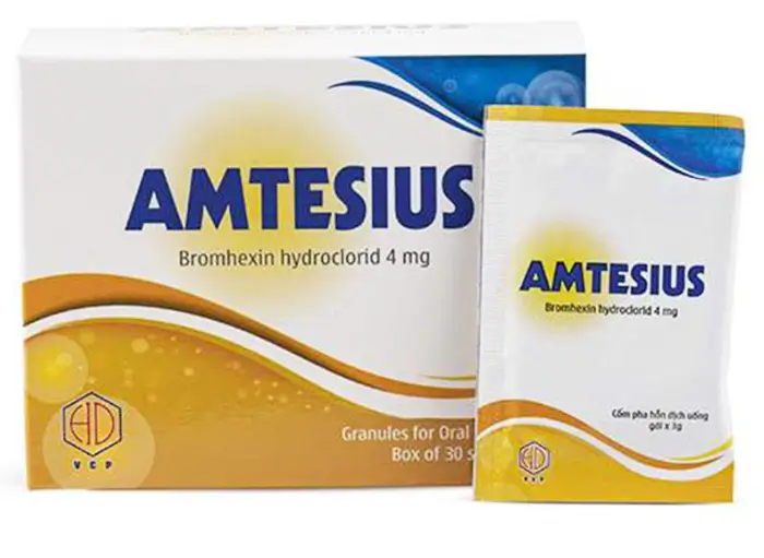 Amtesius điều trị nhiễm khuẩn đường hô hấp