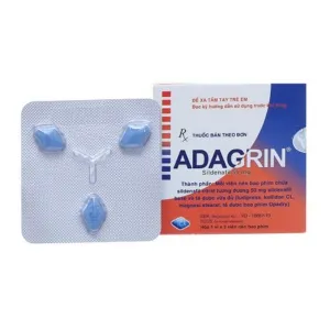 Adagrin 50mg ICA - Thuốc Điều Trị Rối Loạn Cương Dương An Toàn, Hiệu Quả Cho Nam Giới