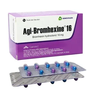 Agi Bromhexin 16mg Agimex – Thuốc Điều Trị Rối Loạn Tiết Dịch Phế Quản Mạnh Mẽ