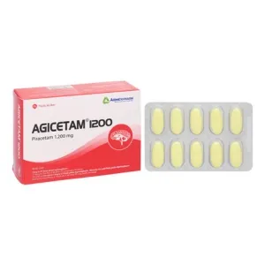 Agicetam 1200mg Agimexpharm - Thuốc Điều Trị Chóng Mặt, Suy Giảm Trí Nhớ Hiệu Quả