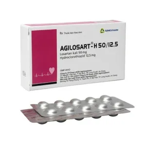 Agilosart-H 50/12,5mg Agimexpharm – Thuốc Điều Trị Tăng Huyết Áp Phối Hợp