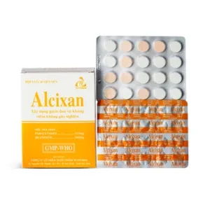 Alcixan TV.Pharm - Thuốc Hạ Sốt Giảm Đau Cảm Lạnh, Điều Trị Nhiễm Virus Hiệu Quả