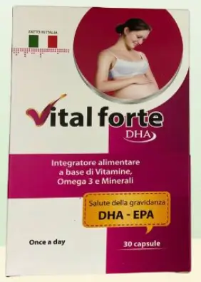 Vital Forte – Viên uống bổ sung DHA, EPA và một số vitamin, khoáng chất cho cơ thể