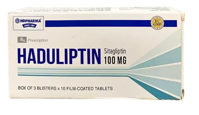 Haduliptin 100mg Điều trị đái tháo đường tuýp 2
