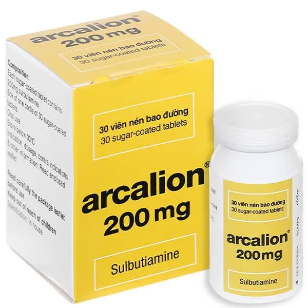 Arcalion 200mg Pháp (C/30v) - Thuốc điều trị các giai đoạn mệt mỏi tạm thời (30 viên) | Servier