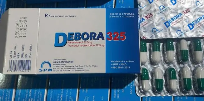 Thuốc Debora 325 điều trị cơn đau từ mức độ vừa đến mức độ nặng