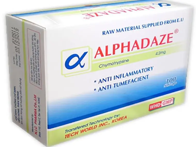 Alphadaze chống viêm, giảm tình trạng phù nề