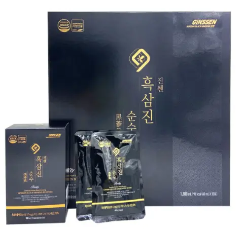 Nước hắc sâm 100% 60ml*30gói (saponin 1.7mg/g) – Daedong