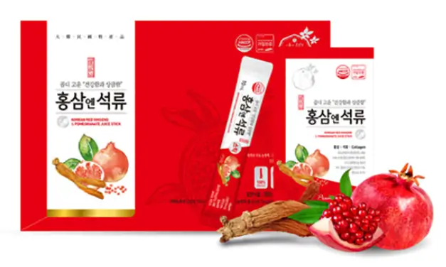 Nước hồng sâm lựu Hàn Quốc (Stick 10ml x 30 gói) – Daedong