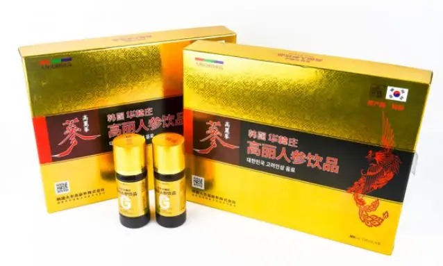 Nước hồng sâm HQ tăng lực 8 lọ