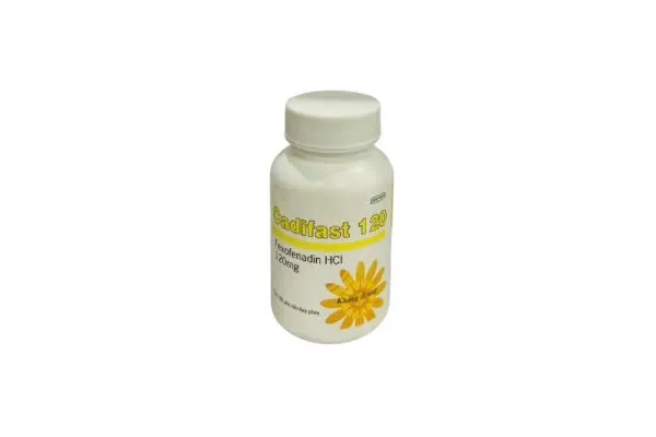Cadifast 120mg Usp (C/100v) – Thuốc chống dị ứng điều trị viêm mũi & mày đay hiệu quả