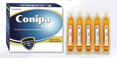 Conipa Pure THUỐC KẼM GLUCONATE THƠM NGON DỄ UỐNG, DỄ HẤP THU