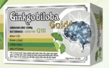 Thực phẩm bảo vệ sức khỏe Ginkgo biloba Gold+