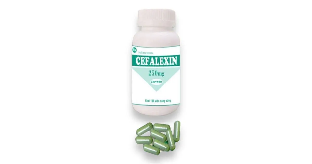 Cefalexin 250mg Tiền Giang (C/100v) – Cephalosporin thế hệ 1, hỗ trợ điều trị đa dạng nhiễm khuẩn hiệu quả