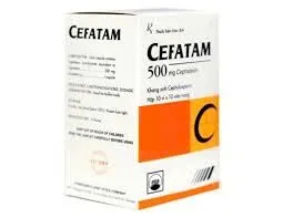 Cefatam 500 mg Pyme (Hộp 100 viên nang) – Kháng sinh Cephalosporin thế hệ 1, điều trị nhiễm khuẩn hô hấp & tiết niệu hiệu quả