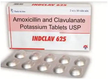 Thuốc Indclav 625 - Điều trị nhiễm khuẩn (2 vỉ x 10 viên)