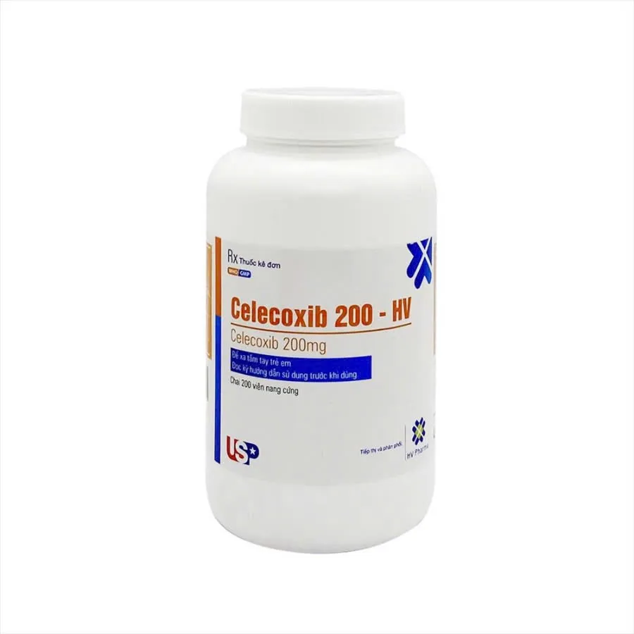 Celecoxib 200-Hv Usp (C/200v) – Giảm đau khớp hiệu quả, nguồn gốc Mỹ
