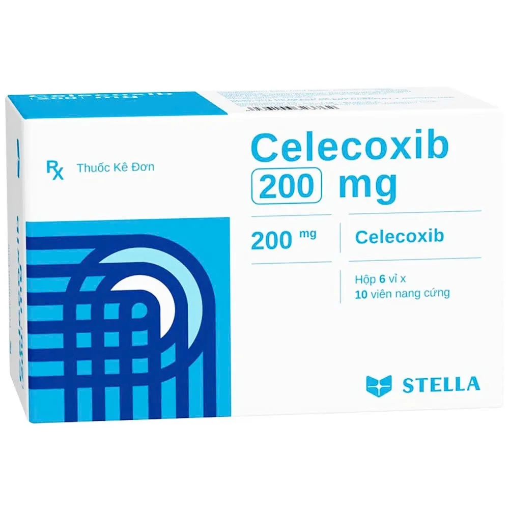 Celecoxib 200mg Stella (H/60v) – Giảm đau viêm khớp nhanh chóng, an toàn
