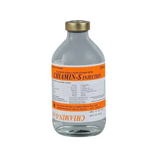 Chiamin-S truyền (C/500ml) – Bổ sung amino acid, giảm stress & suy nhược cơ thể