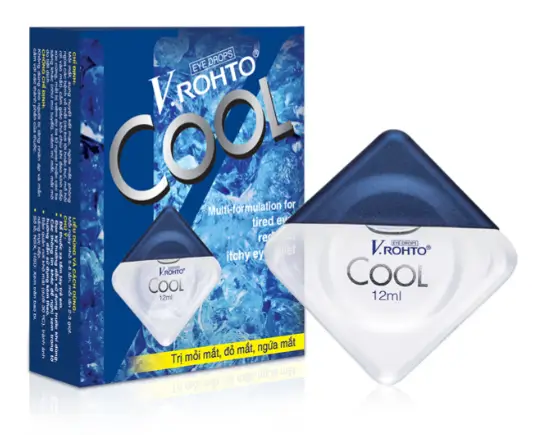 V.rohto Cool nhỏ mắt lọ 12ml Rohto