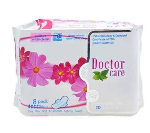 Băng vệ sinh Doctor Care ban ngày bịch 8 miếng D&G America