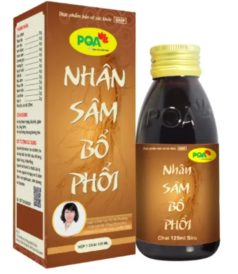 Nhân Sâm Bổ Phổi PQA, Hỗ trợ thanh họng, bổ phổi, giảm ho
