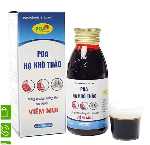 PQA Hạ Khô Thảo, Hỗ trợ giúp thông mũi, thông xoang, thông thoáng đường thở
