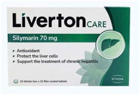 Thuốc LIVERTON CARE 70mg – Điều Trị Suy Giảm Chức Năng Gan (10 vỉ x 10 viên)