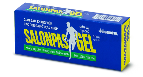 Salonpas gel giảm đau kháng viêm Tube 30g Hisamitsu