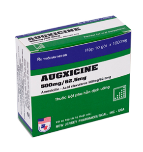 Augxicine 500mg/62.5mg hộp 10 gói Vidipha