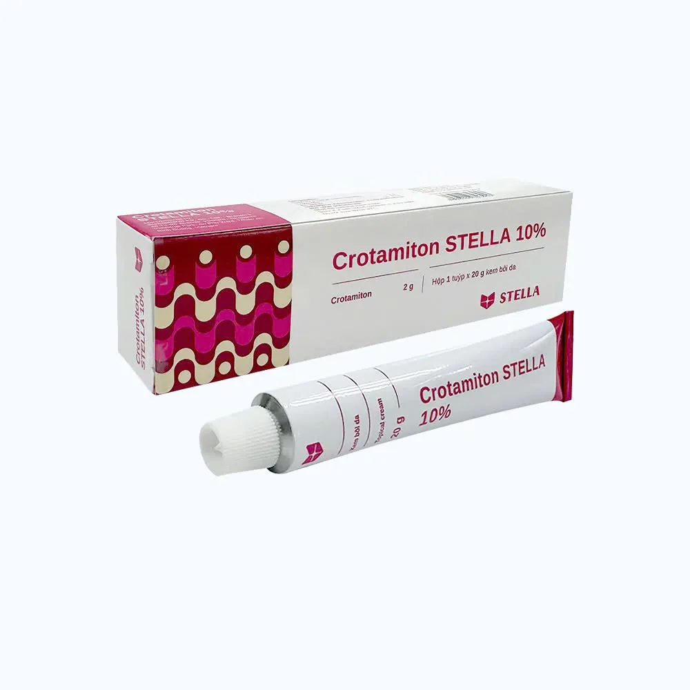 Crotamiton 10% Stella (T/20gr) – Thuốc bôi viêm da, ghẻ và ngứa hiệu quả