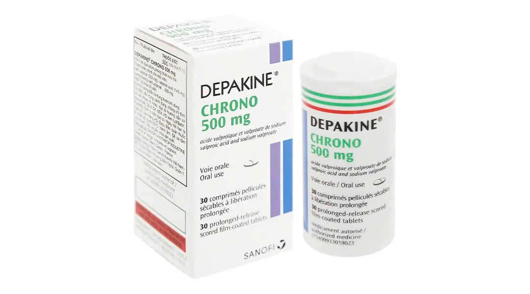 Depakin 500mg Sanofi (C/30v) – Ngừa co giật toàn diện, hỗ trợ hưng cảm hiệu quả