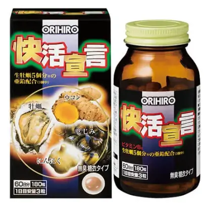 Viên uống tinh chất hàu nghệ tỏi Orihiro 180 viên