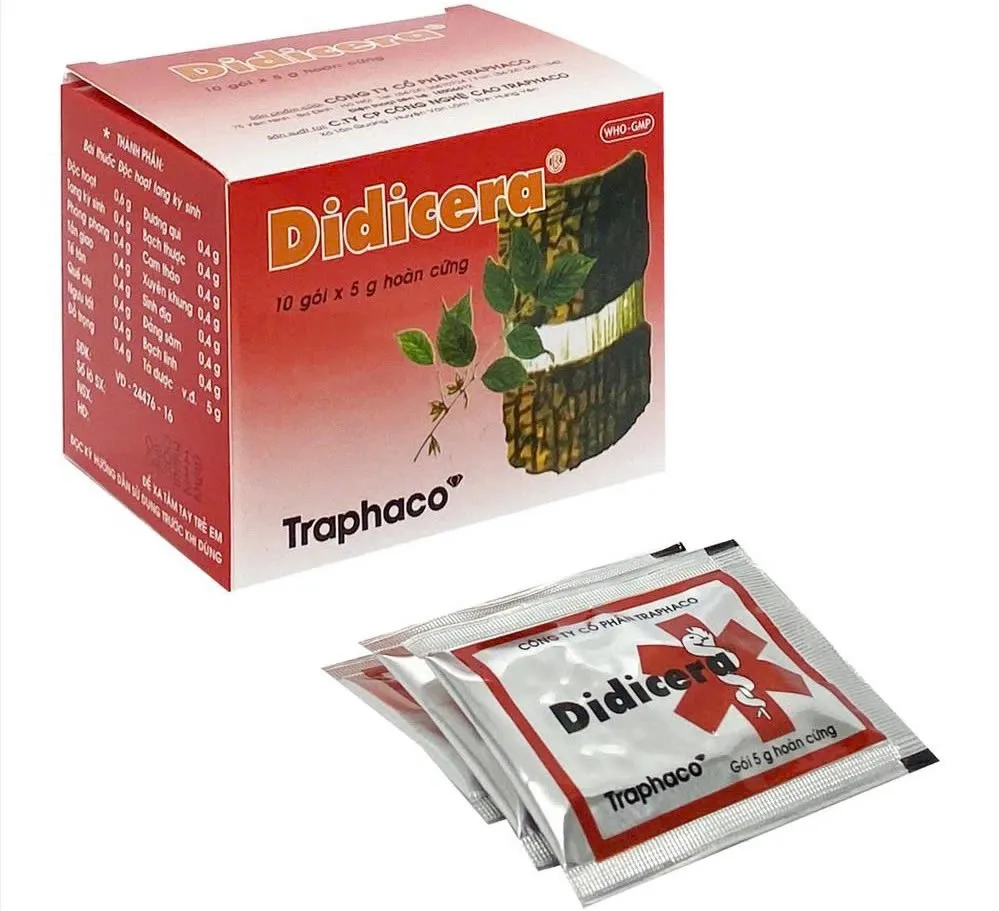 Didicera TPC (H/10g) – Hỗ trợ giảm dị ứng, cải thiện triệu chứng mẩn ngứa