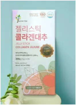 THẠCH COLLAGEN TÁO ĐỎ JUJUBE HÀN QUỐC (20g x 15 gói)/ hộp
