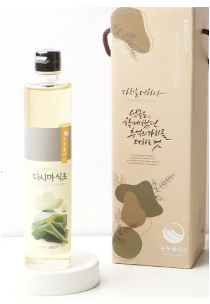 GIẤM TẢO BẸ HÀN QUỐC 300ml/ 1chai – 자연발효식초 국산 다시마 식초