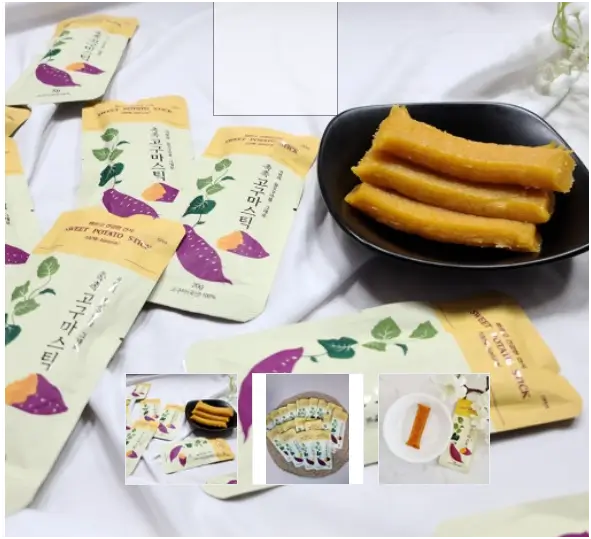 THANH KHOAI LANG NGỌT HÀN QUỐC 20g – 촉촉고구마스틱