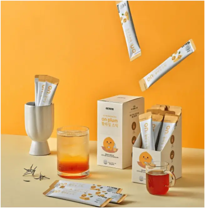 THỨC UỐNG ON: PLUM HWANGMAESIL STICK (450ml) – 한울 온플럼 황매실 스틱