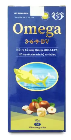 Omega 369 lọ 60 viên nang mềm Dược Vương
