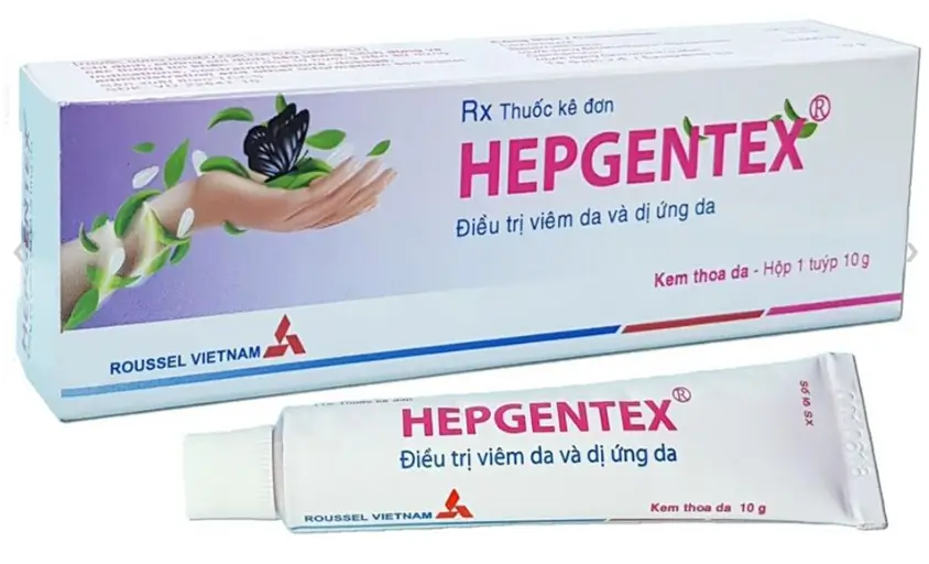 HEPGENTEX  Sản xuất bởi Roussel Việt nam