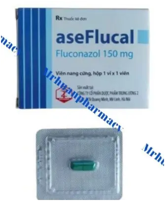 aseFlucal 150 mg Sản xuất bởi công ty CPDP Trung ương 2-DOPHARMA