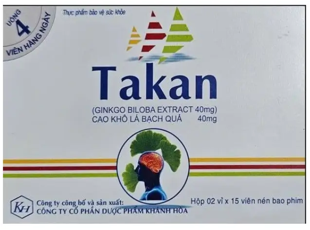 TAKAN 40mg Khapharco (H/30V)
