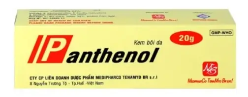 Thuốc dùng ngoài Panthenol 5% điều trị các tổn thương trên da, bỏng (tuýp 20g)