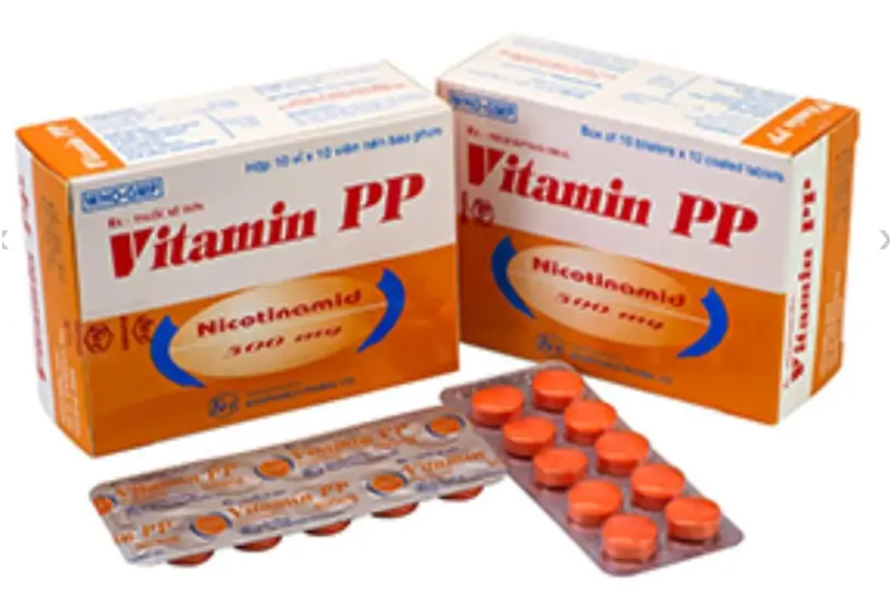 Vitamin PP 500mg Khapharco Điều trị tình trạng pellagra