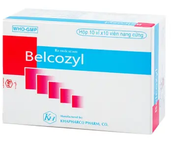 Thuốc Belcozyl Khapharco phòng ngừa và điều trị thiếu vitamin nhóm B (100 viên)